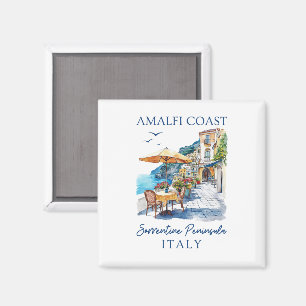 Amalfi Kusten - Positano Italien Travel Magnet