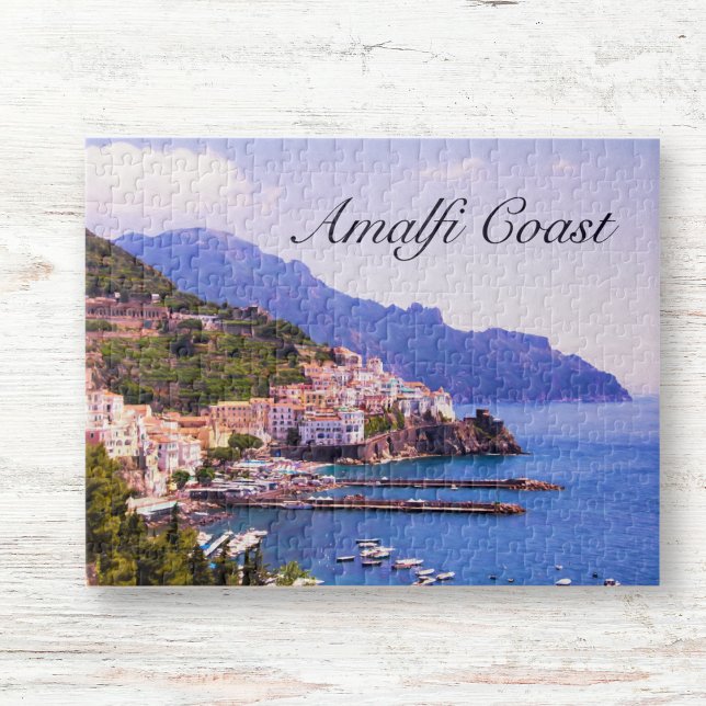 Amalfi Kusten, Positano Pussel (Piece together the wonders of the Amalfi Coast—a puzzle that brings pure joy!)