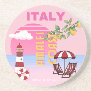 Amalfi Kusten, Preppy Travel, Rosa Underlägg