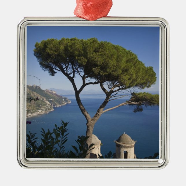 Amalfi kusten, Ravello, Kampanien, Italien Julgransprydnad Metall (Framsidan)