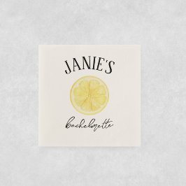 Amalfi-kusten Sjungbrudsgala | Citron Pappersservett