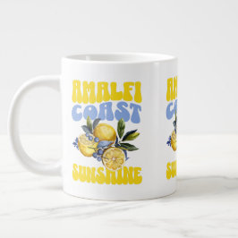 Amalfi Kusten Sunshine Lemons Jumbo Mugg