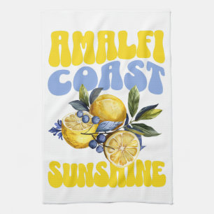 Amalfi Kusten Sunshine Lemons Kökshandduk