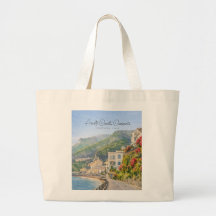 Amalfi-kustens akvarell romantiska resaminne