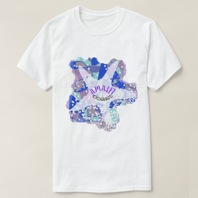 Amalfi kustensjöstjärna t shirt (Design framsida)