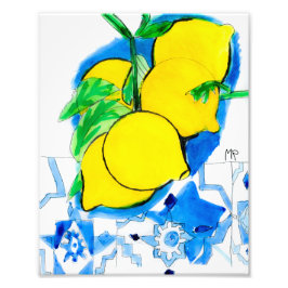 Amalfi Lemons II Fototryck