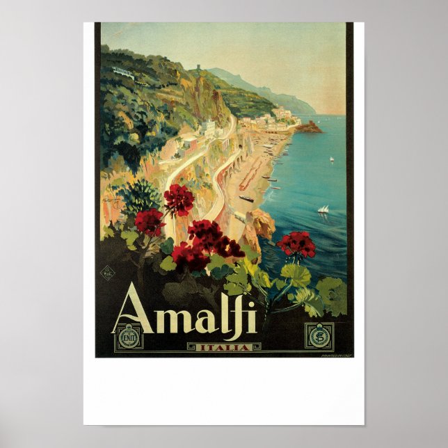 Amalfi Poster (Framsidan)
