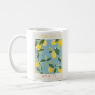 Amalfi Poster blomstermarknaden Kaffemugg