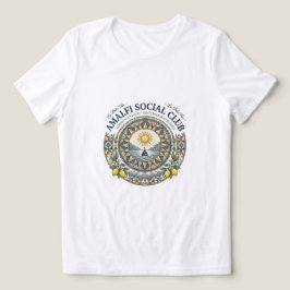 Amalfi Social Club Medelhavets Kustescape T Shirt