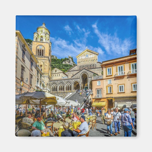 Amalfi Trappor Magnet (Framsidan)