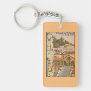 Amalfi, Vintage resor-vykortets nyckelkedja i Ital