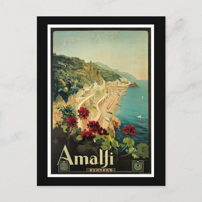 Amalfi Vykort (Framsida)