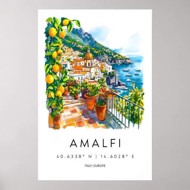 Amalfiakryllat affischresor Park National Poster (Framsidan)