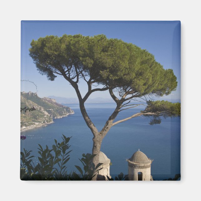 Amalfikusten, Ravello, Kampanien, Italien Magnet (Framsidan)
