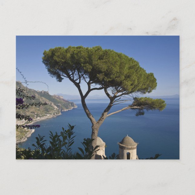 Amalfikusten, Ravello, Kampanien, Italien Vykort (Framsida)