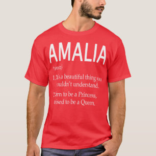 Amalia Namn Gift T Shirt