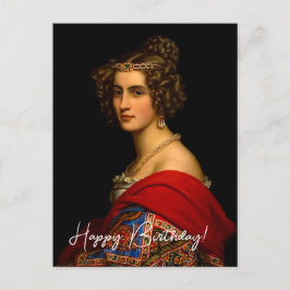 Amalia von Schintling bayersk skönhet Vykort