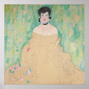 Amalie Zuckerkandl - Gustav Klimt (1917-18) Poster