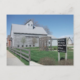 Amana Colonies, Visitors Center, Amana, Iowa Vykort