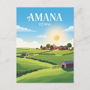 Amana-kolonierna USA Vykort