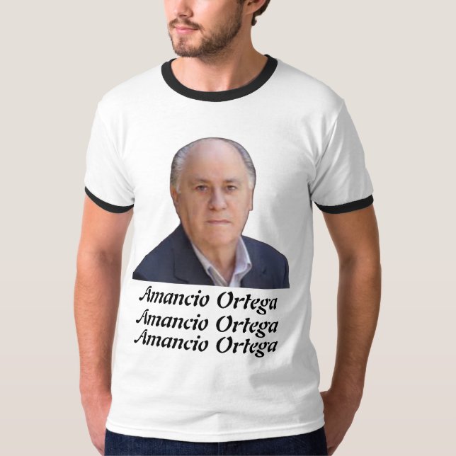 Amancio Ortega 10 T Shirt (Framsida)