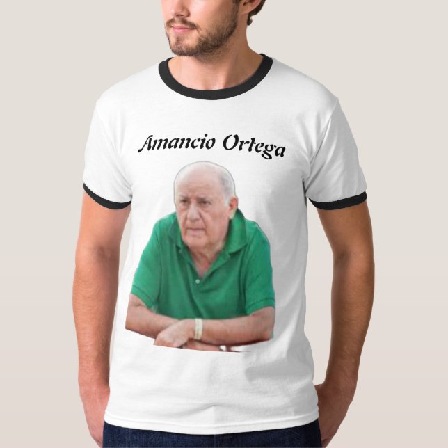 Amancio Ortega 8 T Shirt (Framsida)