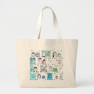 Amanda hänger lös jumbo tygkasse