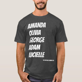 Amanda Lexie Namn T Shirt