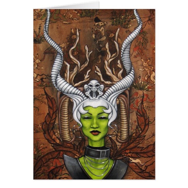 Amanda Lynn Hälsningskort (Framsidan)