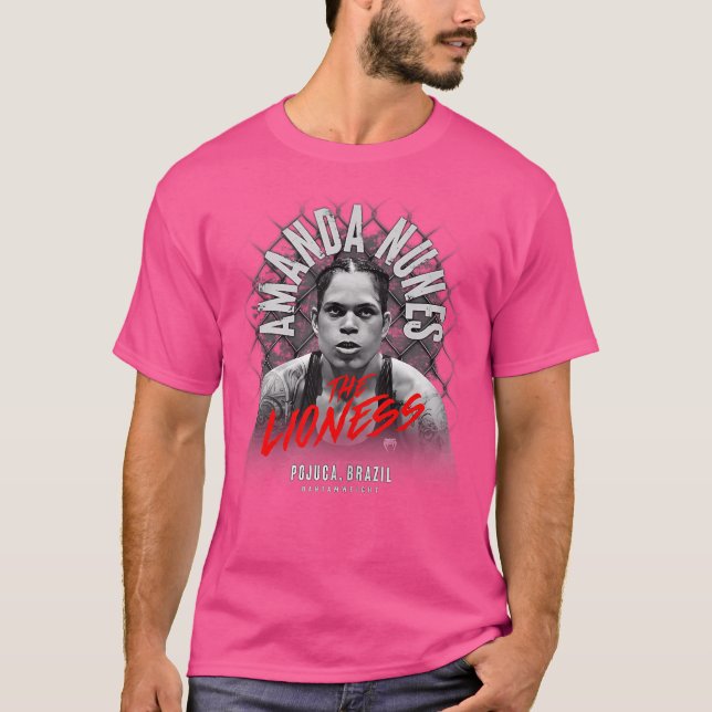 Amanda Nunes Attack T Shirt (Framsida)
