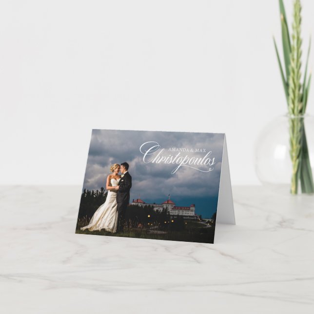 Amanda och max tackkort (Framsida)