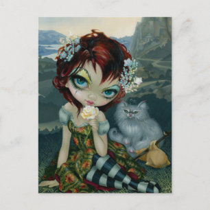 "Amanda Palmer Tarot: Fool-vykortet Vykort