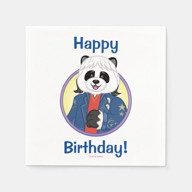 Amanda Panda Pappersservett (Framsidan)