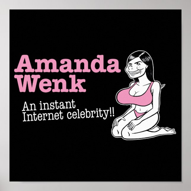 Amanda Wenk Poster (Framsidan)