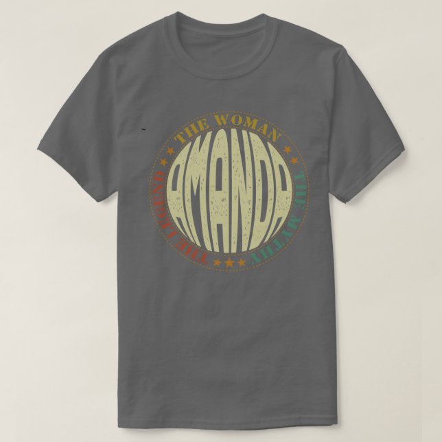 amandapresentation t shirt (Design framsida)