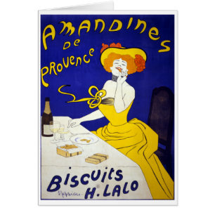 Amandines de Provence Hälsningskort