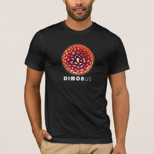 Amanita muscaria namnteckning svart T-Shirt