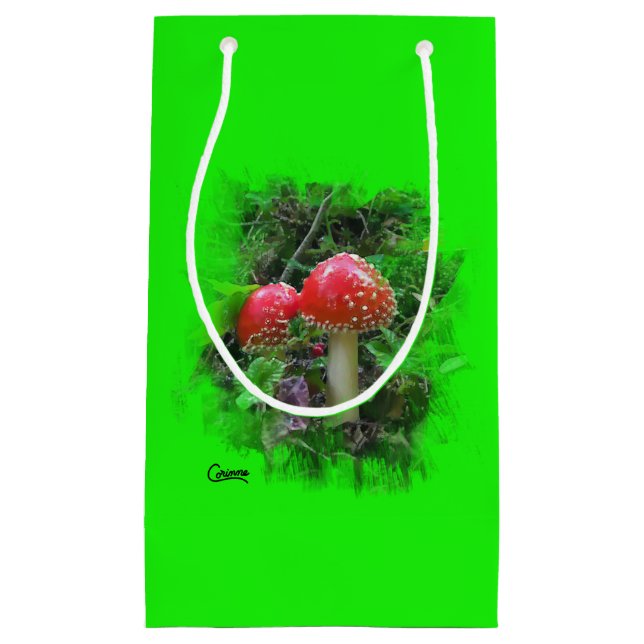 Amanita Muscaria - Small Gift Bag (Framsidan)