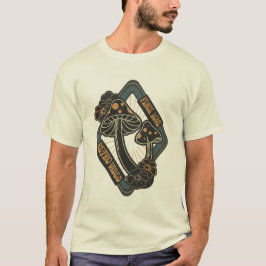 Amanita Muscaria Svamp Botanisk Cottagecore T Shirt