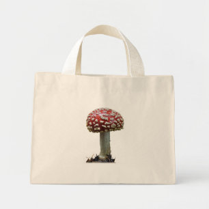 Amanita Mushroom Bag Mini Tygkasse