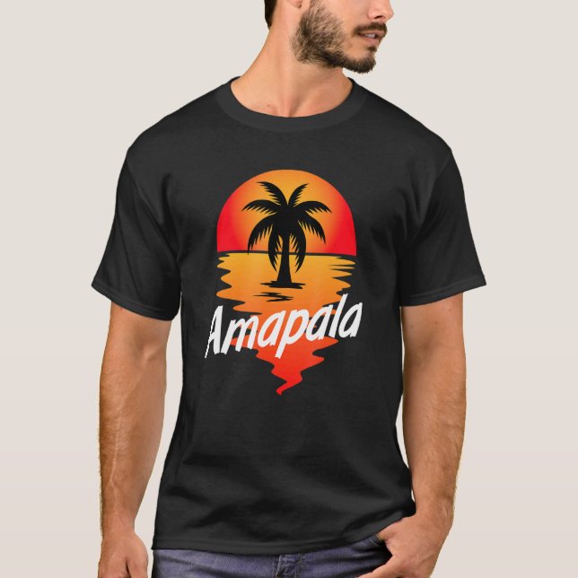 Amapala Honduras T Shirt (Framsida)