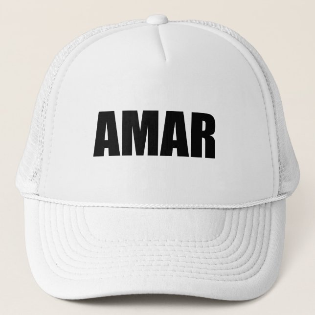 Amar kärlek på spanska keps (Framsida)