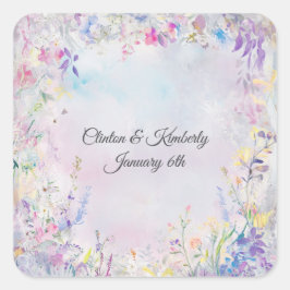 Amara Anpassningsbar fyrkantig dekal Fyrkantigt Klistermärke