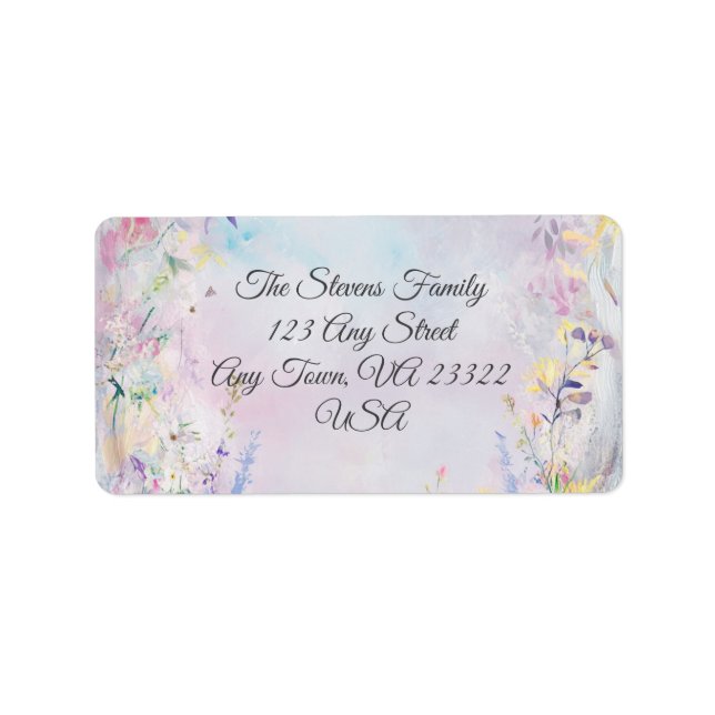 Amara Anpassningsbar Returadressetikett Adressetikett (Framsidan)