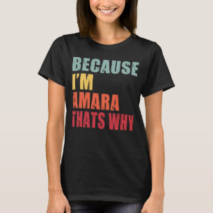 Amara, jag är alla pratar om Amara T Shirt