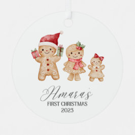 Amara Personalized Baby's First Christmas Julgransdekoration