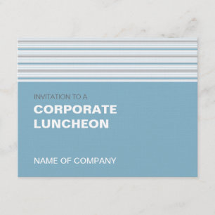 Amara Rand Cornblomma Corporate Luncheon Inbjudningar