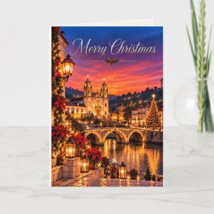 Amarante Portugal God Jul Design 02 Helgkort