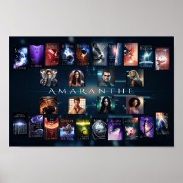 Amaranthe Banner - 1 fot x 8 tum Poster