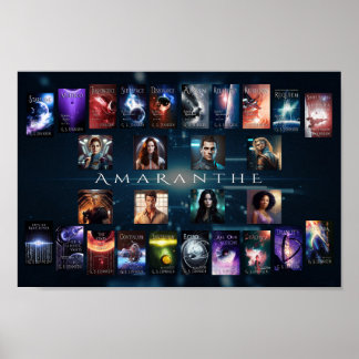 Amaranthe Banner - 1 fot x 8 tum Poster